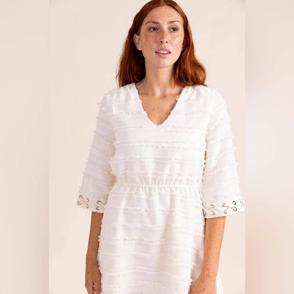 NWT S’EDGE Linda Fringe Dress